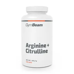 GymBeam GymBeam Arginine + Citrullin 240 Kapseln – Produktbild 1 von 1