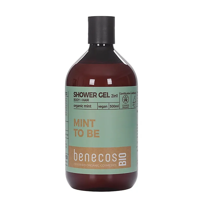 Benecos Benecos BenecosBIO Mint To Be Duschgel – Produktbild 2 von 3