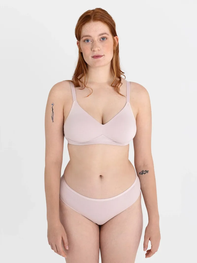 erlich textil erlich textil Casual Cotton Brazil Slip aus Bio-Baumwolle, Cappuccino, – Produktbild 1 von 6