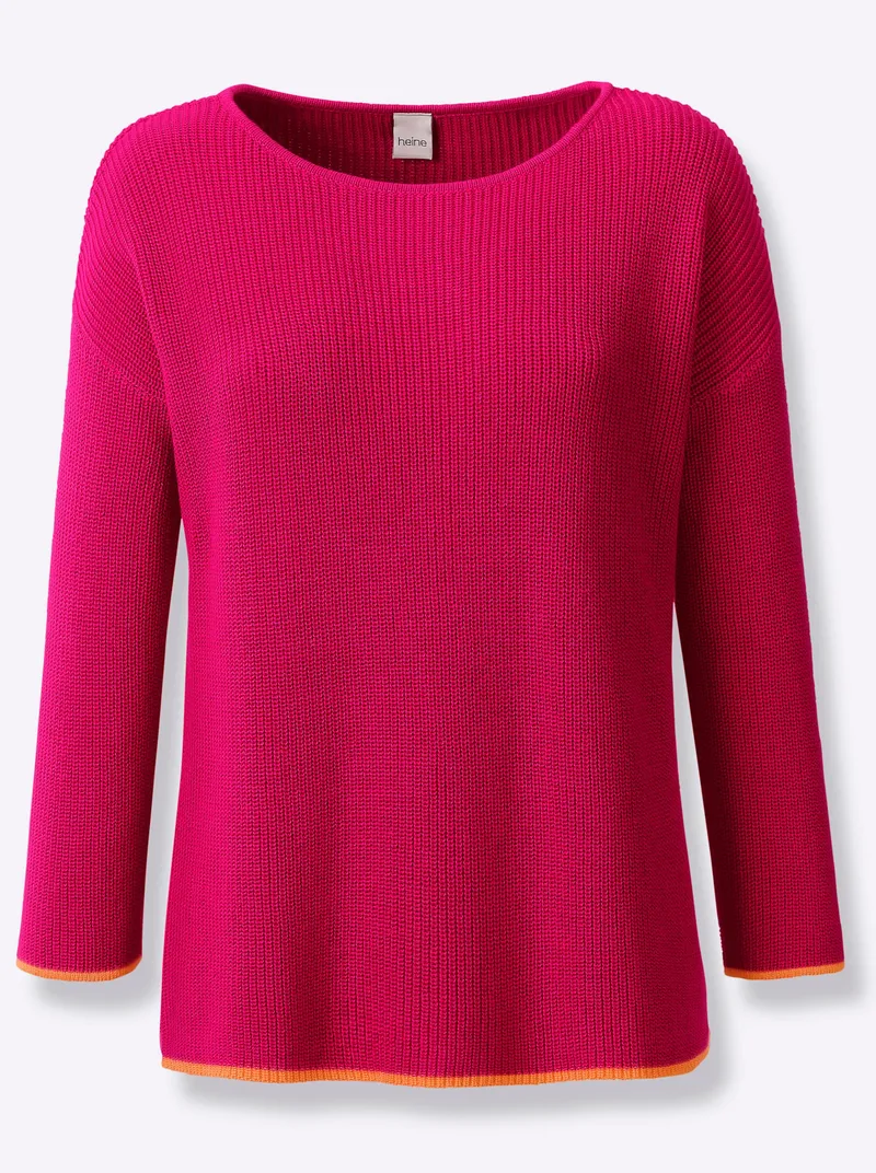 heine Strickpullover pink, Pink, – Produktbild 2 von 2