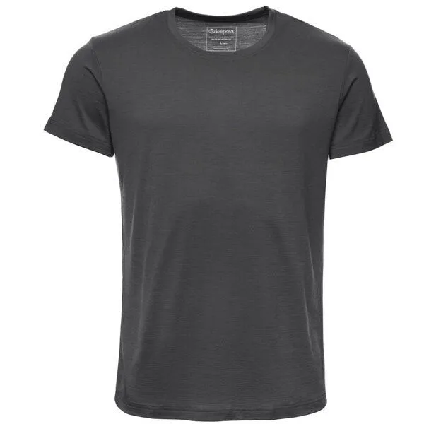 Kaipara - Merino Sportswear Kaipara - Merino Sportswear Merino kurzarm Unterhemd Herren Regularfit 150, Anthrazit, – Produktbild 1 von 2