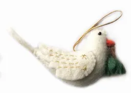 El Puente El Puente Deko-Anhänger "Friedenstaube" | Fair Trade & Handmade aus Nepal – Produktbild 1 von 1