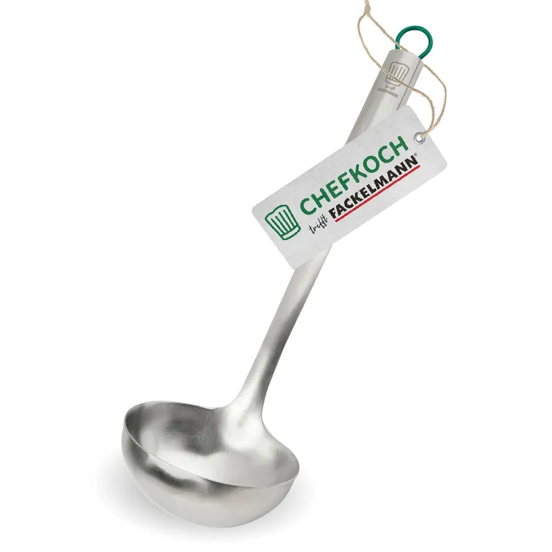 Chefkoch trifft Fackelmann Chefkoch trifft Fackelmann Schöpflöffel München, 31cm, Edelstahl – Produktbild 1 von 3