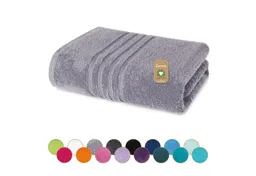 Lavea Badetuch Bali Duschtuch 100x150 cm Duschtuch 70x140 cm, Weiches Bio-Baumwollfrottee (1-St), Handtuch, GOTS-zertifiziert, extra saugstark mit 500g/m² – Produktbild 1 von 1