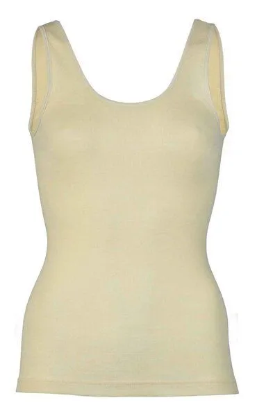 Engel Engel Natur Damen Top Trägershirt Schurwolle Seide, Natur, – Produktbild 2 von 4