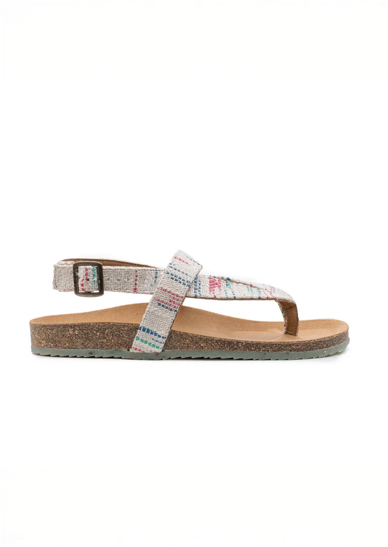 Zouri Zouri Damen vegan Sandalen Isle Desert Beige, Beige, – Produktbild 1 von 1