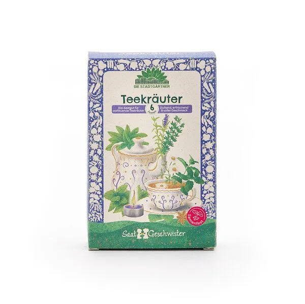 Die Stadtgärtner Die Stadtgärtner BIO-Saatgut-Set "Teekräuter" – Produktbild 3 von 3