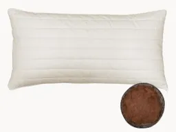 allnatura Kamelflaumhaar-Kopfkissen "Cammello" | 40x60 cm – Produktbild 1 von 1