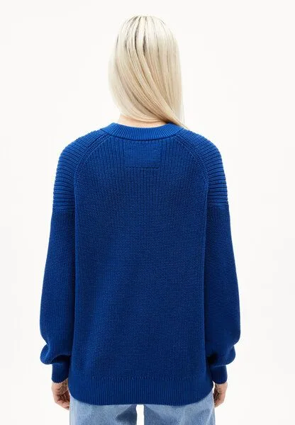 ARMEDANGELS ARMEDANGELS HAAYLE Damen Pullover aus Bio-Baumwolle, Lapis blue, – Produktbild 2 von 4