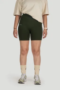 Boldwill Boldwill Damen vegan Bikershorts In Tannengrün – Produktbild 1 von 1