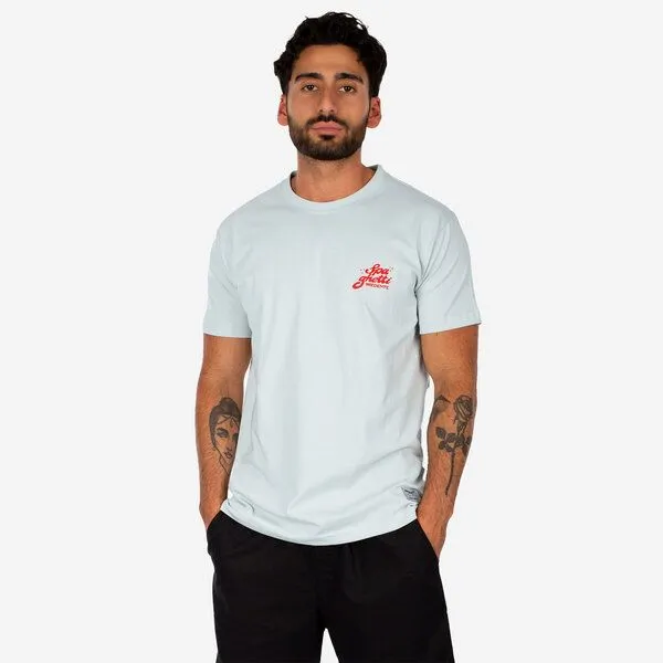 Iriedaily Iriedaily Spa Ghetti Tee, Ice blue (blau), – Produktbild 3 von 3