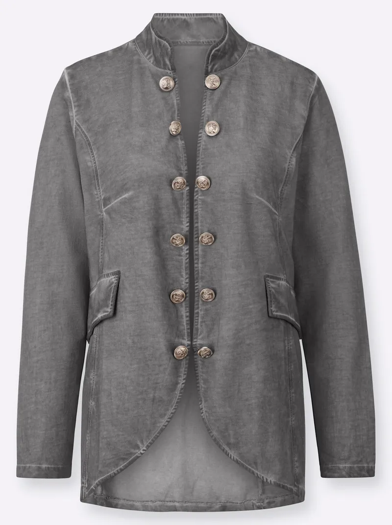 Witt Sweatjacke, Grau, – Produktbild 1 von 2