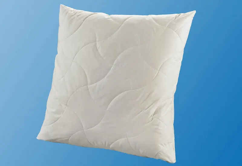 fan Naturfaserkopfkissen TENCEL™/Leinen, natürlich, kühlendes Schlafklima, Weiß, – Produktbild 3 von 3