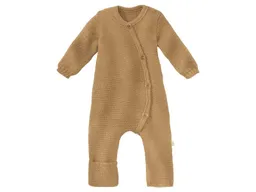 Disana Disana Baby Overall Bio-Merinowolle Strick Qualität karamell Gr. 50/56 – Produktbild 1 von 1