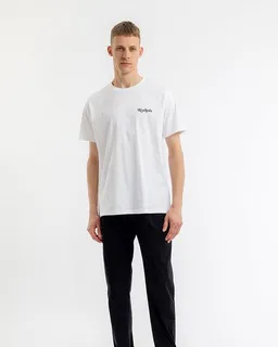 Rotholz T-Shirt mit Rotholz Logo Print aus Bio-Baumwolle – Produktbild 1 von 1