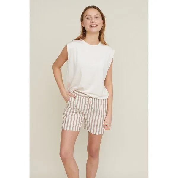 Basic Apparel Basic Apparel Top Jolanda aus Tencel (Lyocell), Blau (navy), – Produktbild 1 von 4