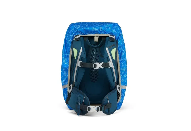 Ergobag Ergobag Schulranzen Regencape Dinos (1 Stück), reflektiert, für alle Ergobag Schulranzen, Blau, – Produktbild 3 von 3