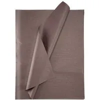 Fines Papeterie Fines Papeterie 50 Bögen Seidenpapier * in vielen Farben * zum Verpacken, Basteln, Einwickeln, Dunkelbraun, – Produktbild 1 von 1
