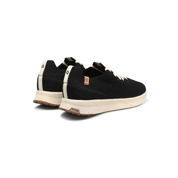 SAOLA SAOLA Vegane Sneakers - leicht, Slip-On, komfortabel - Tsavo 3 W, Black, – Produktbild 3 von 4
