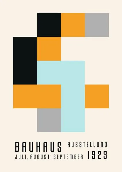 Photocircle Photocircle Poster / Leinwandbild - Bauhaus 1923 – Produktbild 2 von 8