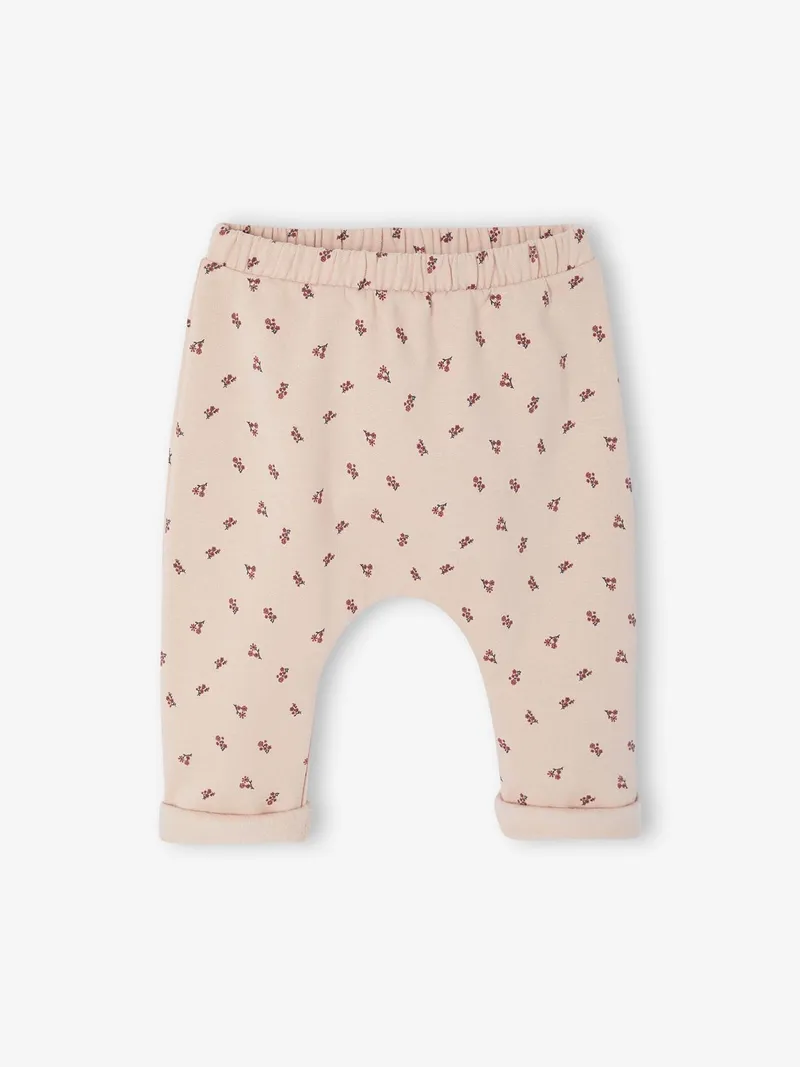 Vertbaudet Baby Sweathose für Neugeborene, Rosa, – Produktbild 1 von 4