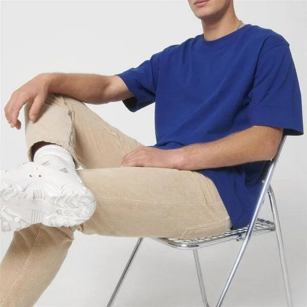 UNIPOLAR UNIPOLAR Oversized T-Shirt Modell: Free, Worker blue, – Produktbild 1 von 6