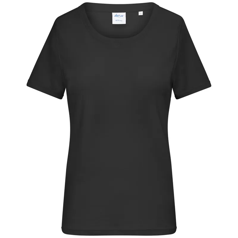 Daiber Daiber T-Shirt Damen aus weichem 1:1 Feinripp 8039 Gr. L black – Produktbild 1 von 1