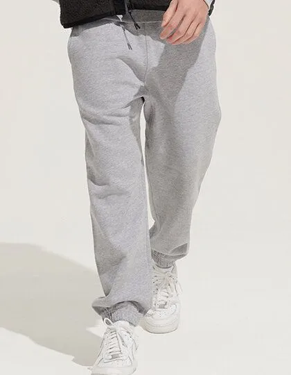 Sol's Sol's Unisex Sol´s Jogginghose weiter geschnitten bis 3XL Fleece Gesäßtasche, Schwarz, – Produktbild 3 von 3
