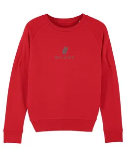 University of Soul University of Soul Damen Sweatshirt aus Bio-Baumwolle "BELIEVER" – Produktbild 1 von 1