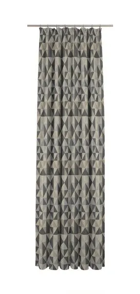 Nature by Adam Nature by Adam Vorhang aus 100% Bio-Baumwolle - Made in Germany - Bio Bel, Schwarz, – Produktbild 3 von 7