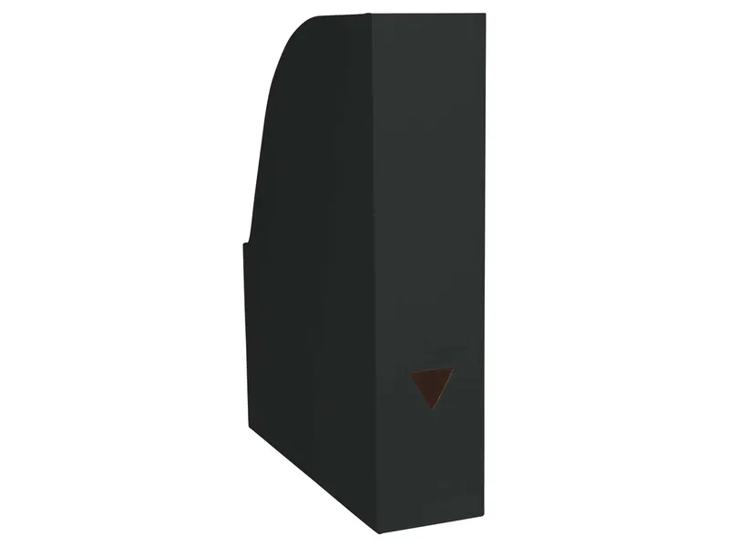 Stehsammler "Color" aus Recyclingkarton DIN A4, Schwarz, – Produktbild 1 von 1