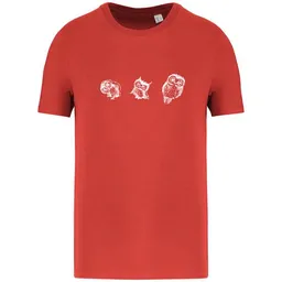 Greenspired Greenspired Basic Bio T-Shirt Three Owls 155g/m² XXS - 4 XL" – Produktbild 1 von 1