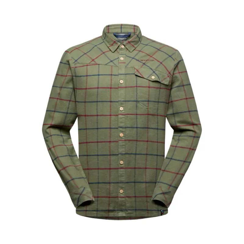 La Sportiva Langarmshirt La Sportiva Rambler Light Flannel, Vert, – Produktbild 1 von 1