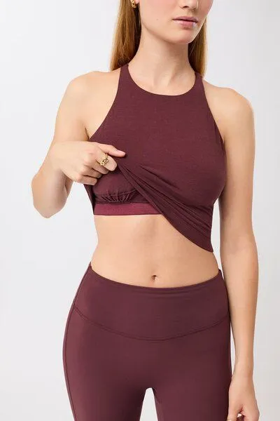 mandala mandala Cross Top, Ruby (rot), – Produktbild 3 von 4