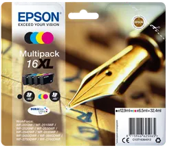Epson Epson 4er Set Tintenpatronen 16 XL Multipack schwarz, cyan, magenta, yellow – Produktbild 1 von 1