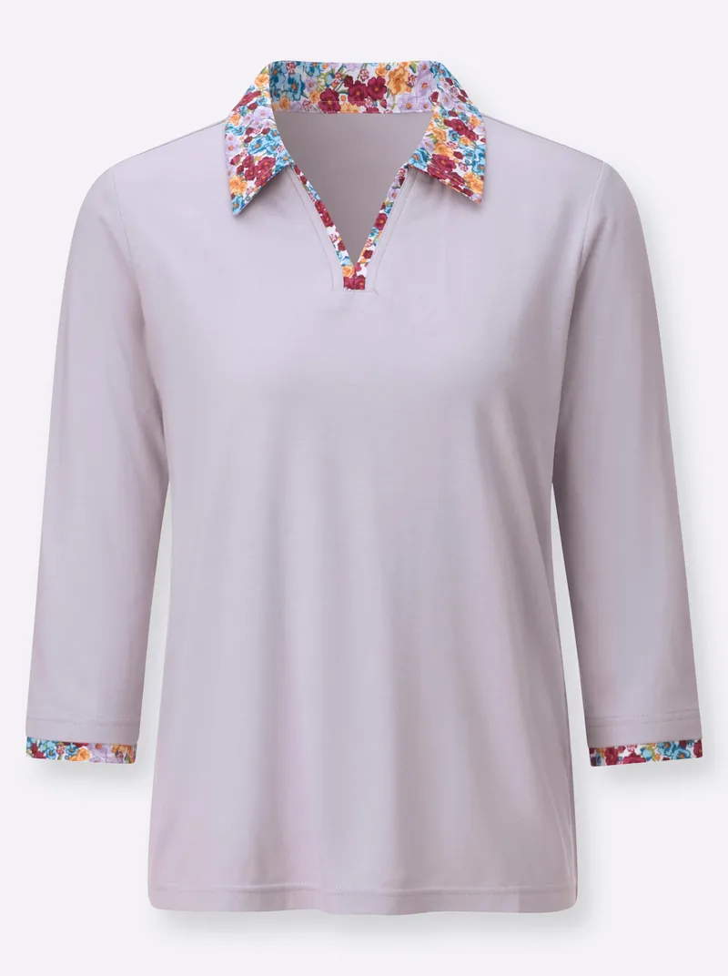 Witt Poloshirt flieder, Flieder, – Produktbild 1 von 2