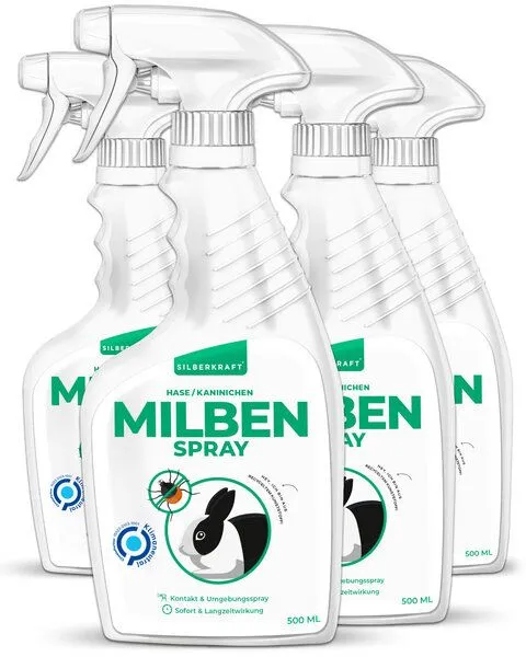 Silberkraft Silberkraft Milbenspray Hase / Kaninchen – Produktbild 5 von 8