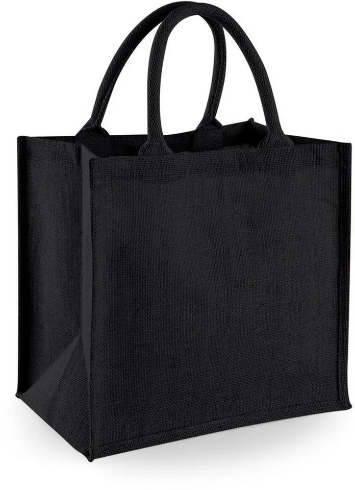 Westford Mill Westford Mill Umhängetasche Jute Midi Tote 30 x 30 x 19 cm, Black/black, – Produktbild 2 von 5