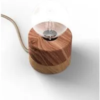 ALMUT von Wildheim ALMUT von Wildheim Tischleuchte Walnuss Holz angesagte Pastelltöne skandinavisches Design – Produktbild 1 von 1