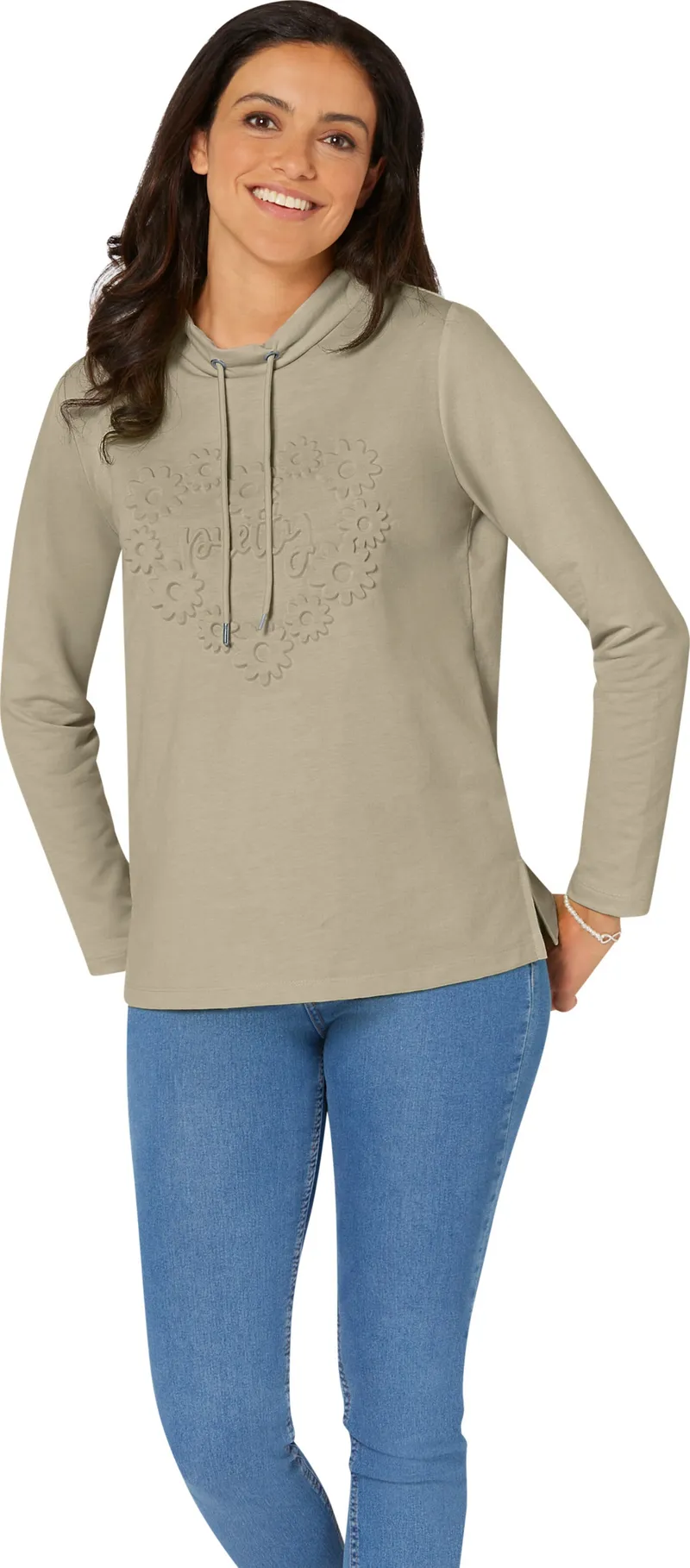 Witt Sweatshirt sand, Sand, – Produktbild 2 von 2