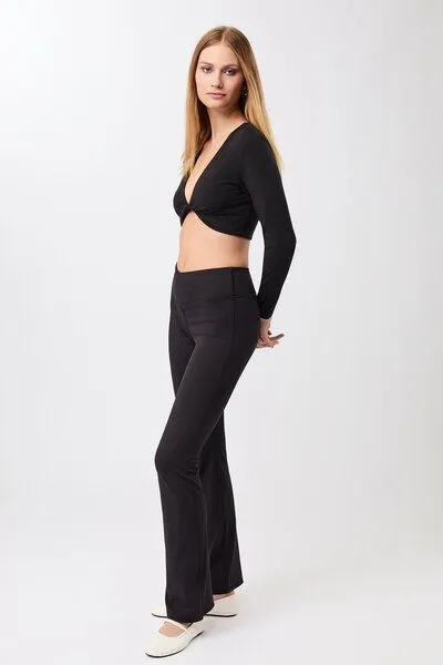 mandala Mandala Support Top Longsleeve, Black (schwarz), – Produktbild 5 von 5