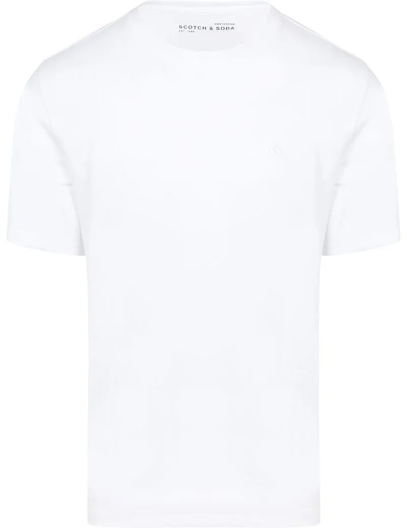 Scotch and Soda Scotch and Soda Core T-Shirt Weiß, Weiß, – Produktbild 2 von 2