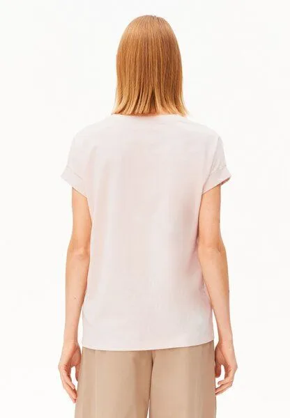 ARMEDANGELS ARMEDANGELS IDAARA Damen T-Shirt aus Bio-Baumwolle, Pale peach, – Produktbild 2 von 4