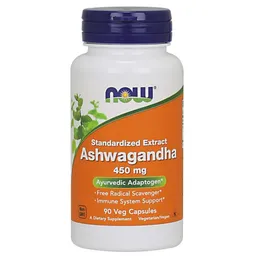 Now Foods Now Foods Ashwagandha (450 mg) 180 Kapseln – Produktbild 1 von 1