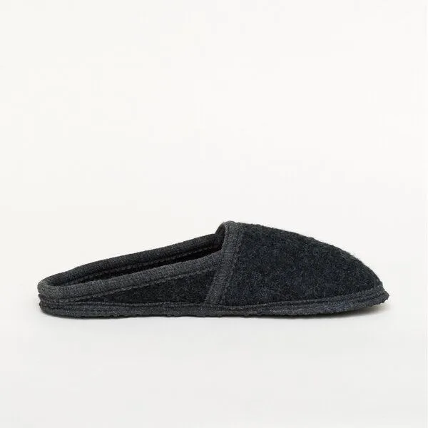 Kitz-Pichler Kitz-Pichler Filz-Hausschuh Villach aus 100% Schurwolle - Woll-Pantoffel, Schwarz, – Produktbild 3 von 4