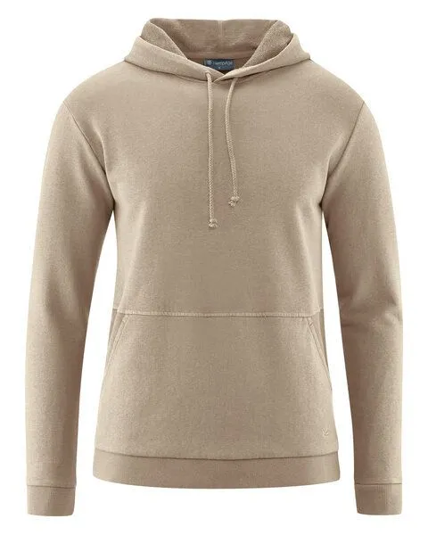 HempAge HempAge Hoodie Hanf/Bio-Baumwolle, Beige (grit), – Produktbild 2 von 4