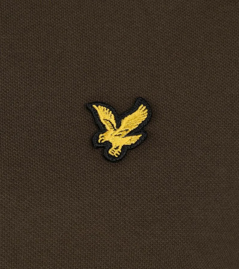 Lyle and Scott Lyle and Scott Poloshirt Olive - Größe M, Dunkelgrün, – Produktbild 4 von 4