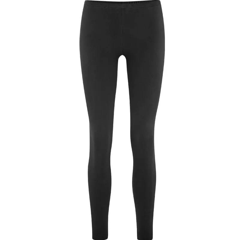 Living Crafts Living Crafts - Damen Leggings - (94% Bio-Baumwolle; 6% Elasthan), Schwarz, – Produktbild 2 von 3