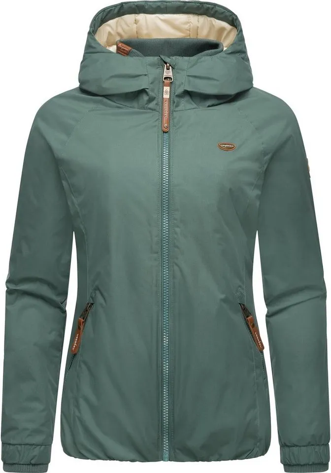 ragwear ragwear Winterjacke Dizzie Winter wasserdichte Outdoorjacke mit Kapuze für den Winter, Grün, – Produktbild 5 von 5