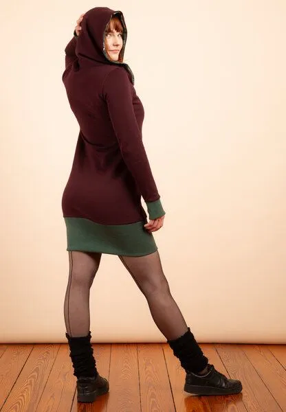 Die rote Zora Die rote Zora Hoodiekleid Zauberwald – Produktbild 3 von 4